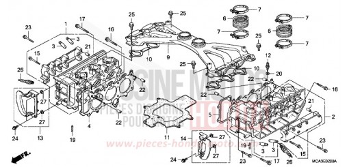 CULASSE GL1800A5 de 2005